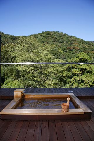 客室「紫苑」露天